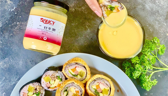 Quán Saucy - Sandwich Sốt Phô Mai Trứng Muối