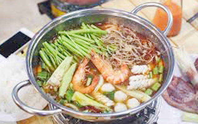 Cơm chiên cari tôm