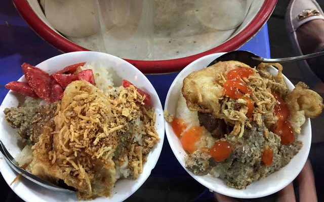 Xôi Gà Xào Nấm