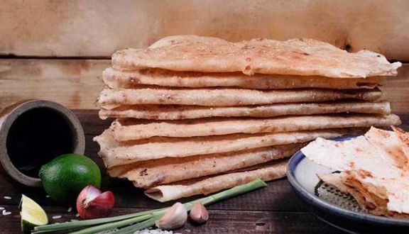 Bánh tráng tỏi phi