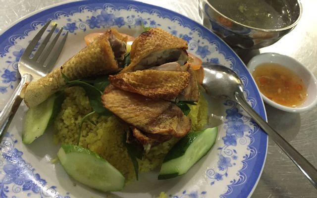 Cơm chiên lòng gà