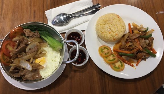 Cơm chiên gà xé Hong Kong