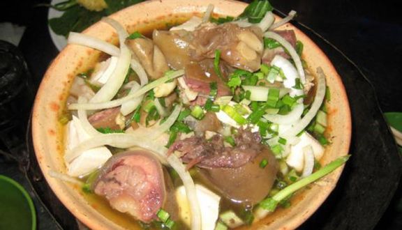 Sườn dê nướng