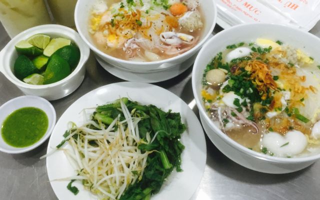 Hủ tiếu tôm mực