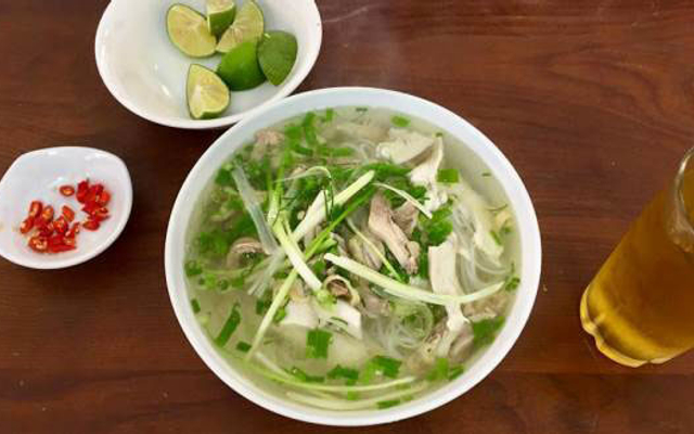 Phở da gà