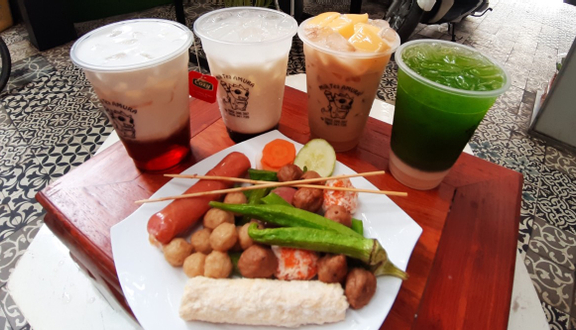 Trà sữa Thái bạc hà