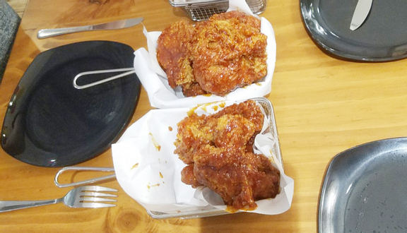 Burger steak gà