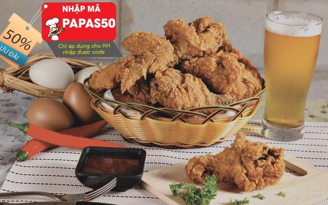 Papas' Chicken - Gà Rán Hàn Quốc - Phan Văn Trị