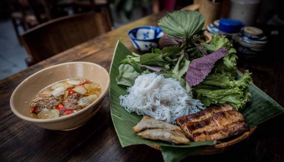 Bún mọc sườn non