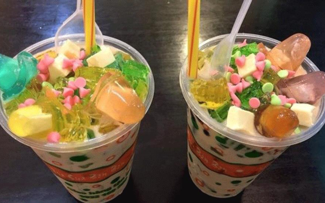 Hồng trà xí muội ly lớn