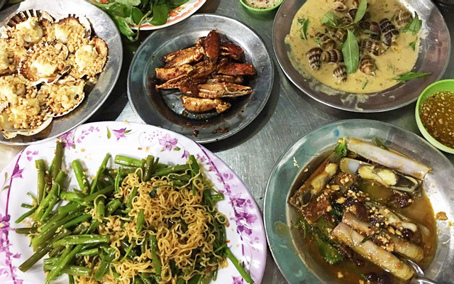 Ốc hương hấp sả