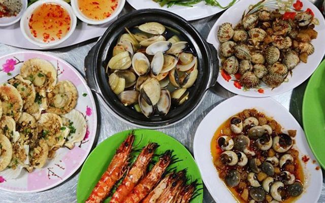 Nghêu hấp sả