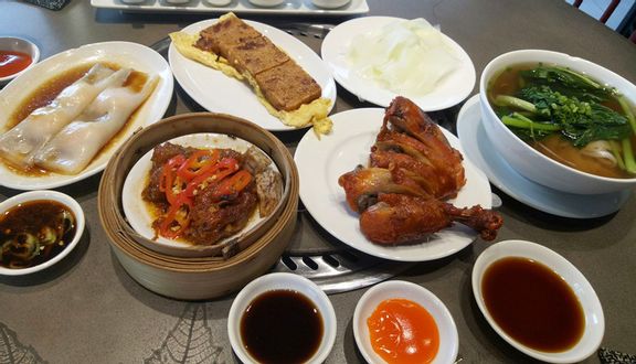 Bánh cuốn xá xíu