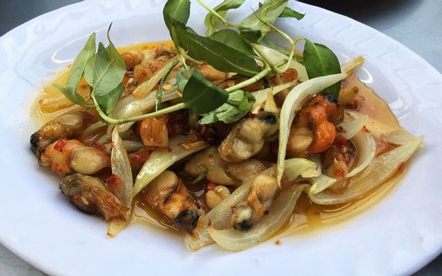 Ốc hương nướng mọi