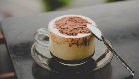 Trà Đào Machiato