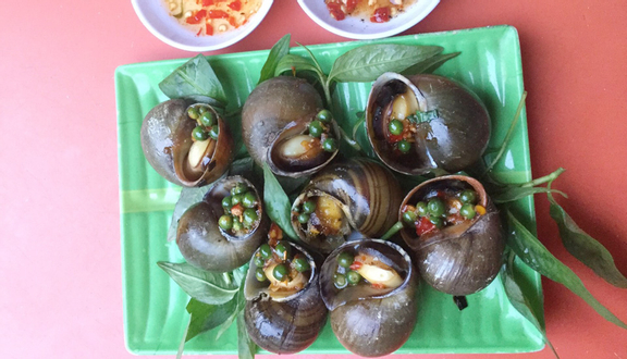 Ốc gạo hấp sả