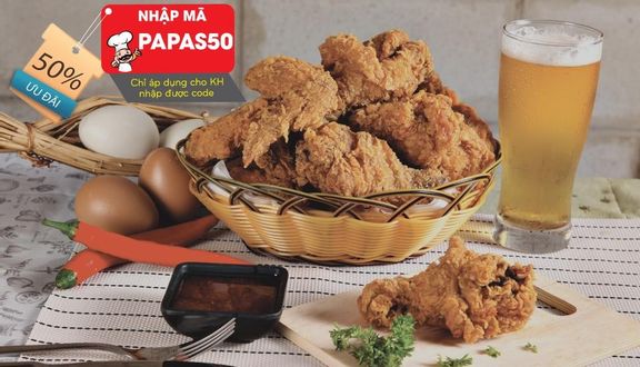 Gà rán sốt mật ong + 1 lon Sapporo