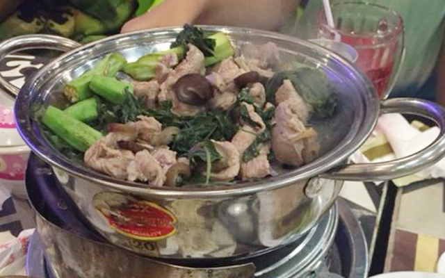Ngọc dương dê nấu lẩu