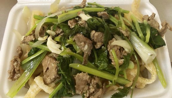 Phở xào tim gan cật