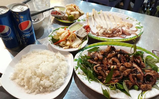 Khô Mực Nướng