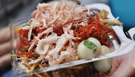 Trà đào sả miếng đào