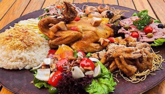 Gà nướng kiểu Mỹ sốt BBQ 1/2 con