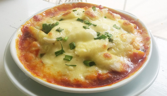 Pizza hải sản (trung)