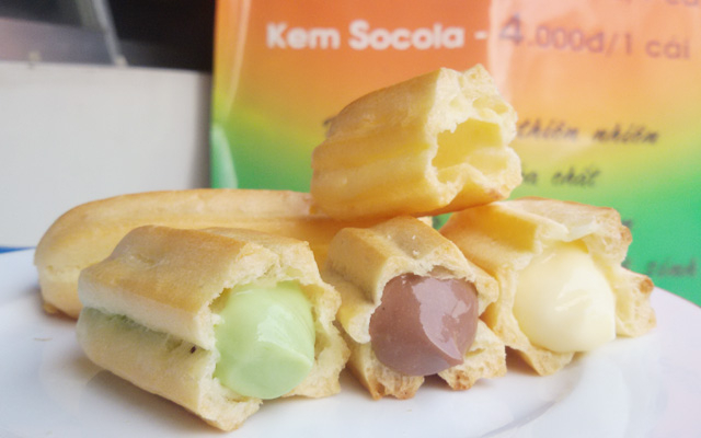Bánh su socola