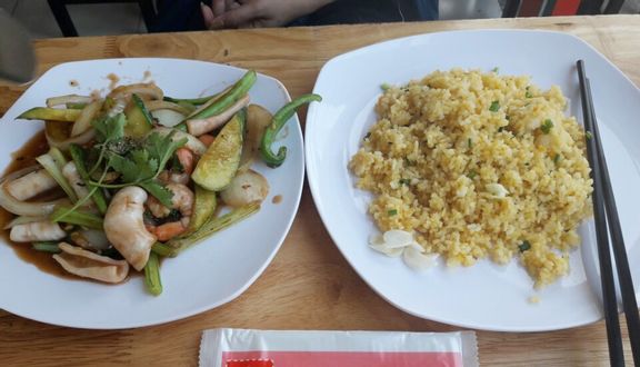 Cơm bò xào cải