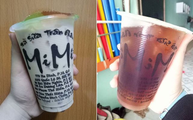Trà đào miếng