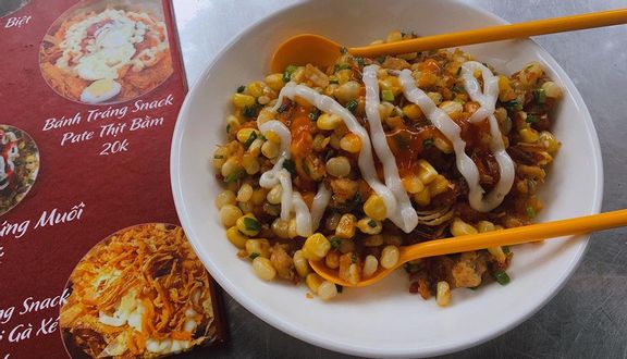 Bánh Tráng Đỏ Cuộn Trứng Bơ Hành Trứng Muối