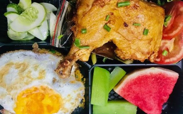 Cơm đảo cải bò