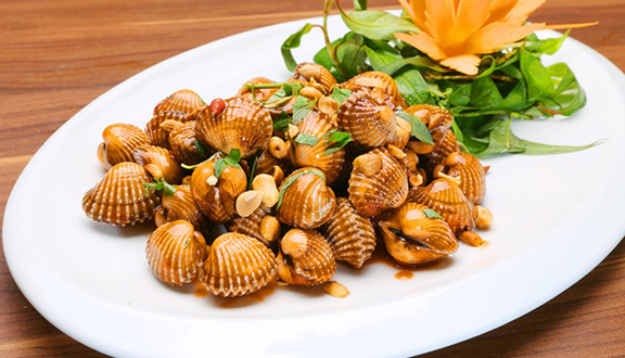 Nghêu hấp xả