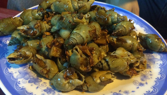 Ếch nướng mọi