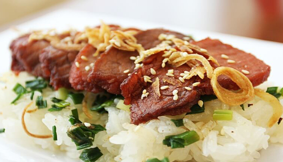 Xôi mặn nhỏ