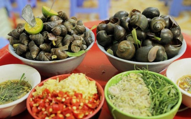Ốc hương hấp sả