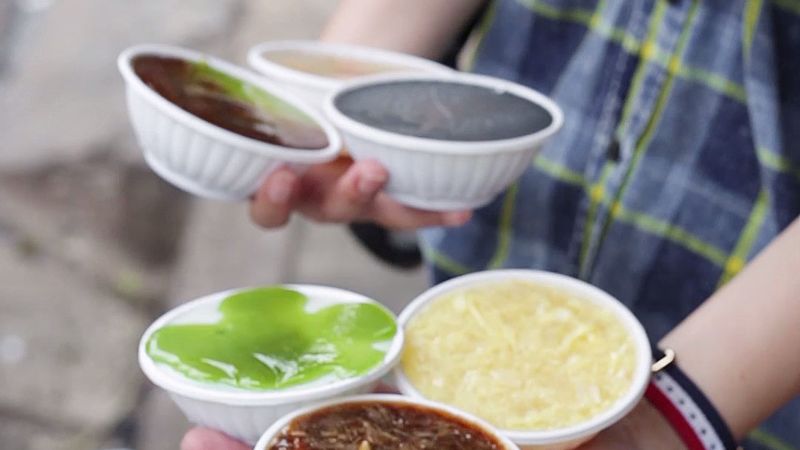 Rau câu lá dứa cốt dừa