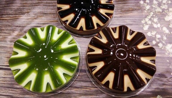 Rau Câu Flan Phô Mai Matcha