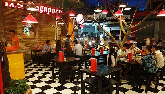 Cb3: 1 Cháo hương tỏi ếch kho sa tế (1 con) + 1 Coca
