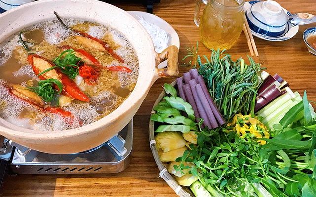 Cơm chiên thịt cua