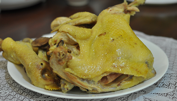 Cơm Đùi Gà Chặt