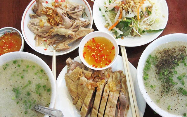 Gỏi gà nữa con