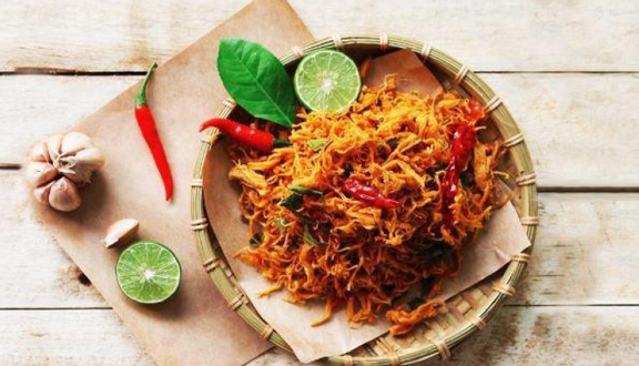 250gr-Cơm Cháy Siêu Chà Bông Cay