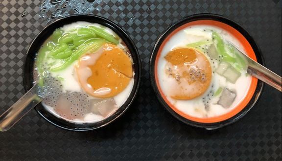 Combo 6: Sương sa hạt lựu cốt dừa rau câu và tàu hủ bột lọc nước dừa (Size L)