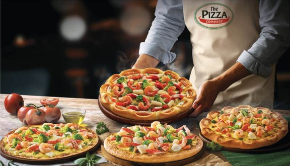 PIZZA VIỀN TÔM NƯỚNG (CỠ VỪA)