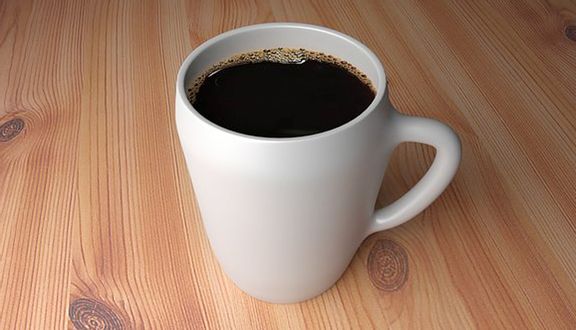Mint tea macchiato