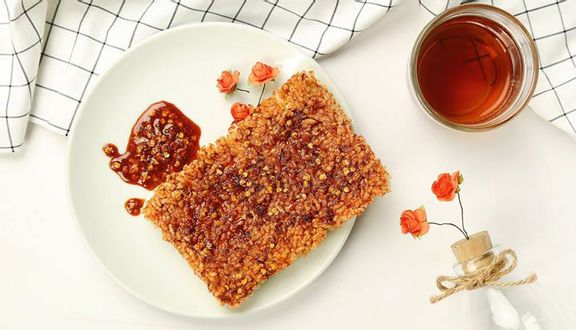 Cơm Cháy Mỡ Hành - bịch 3 bánh