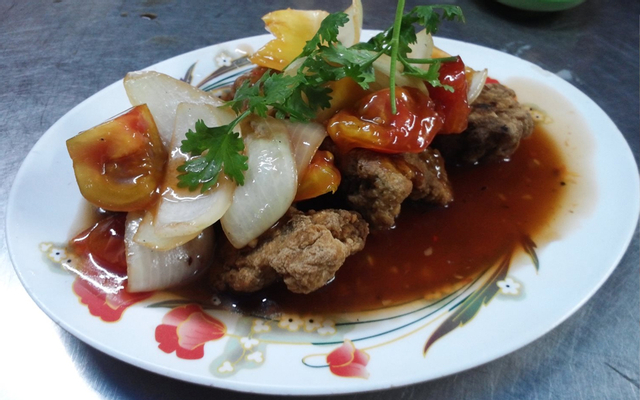 Mì xào dòn thập cẩm