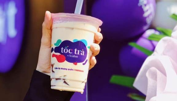 Trà sữa flan trứng