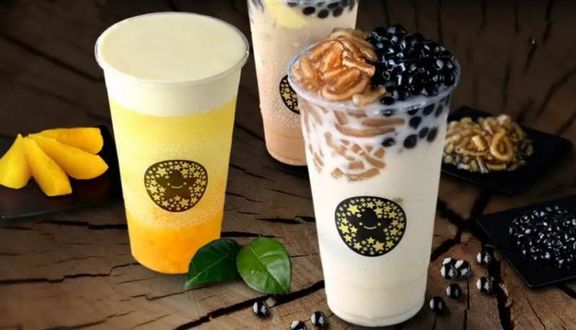 Combo: Trà sữa xoài + thạch kim cương đen